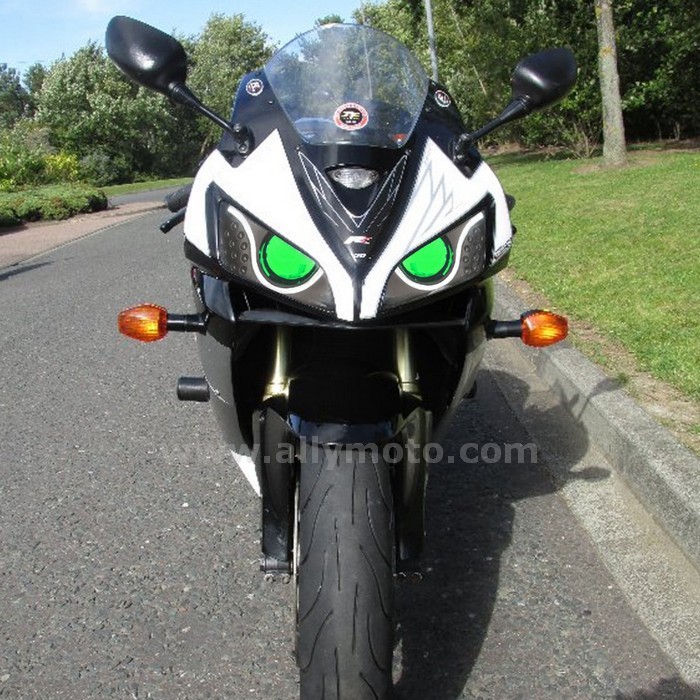 008 Headlight Honda Cbr600Rr Cbr 600 2003 2004 2005 2006 Front Lightings Green Demon Eyes Fully Kit-2